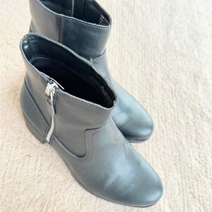 American Exchange Black Ankle Booties